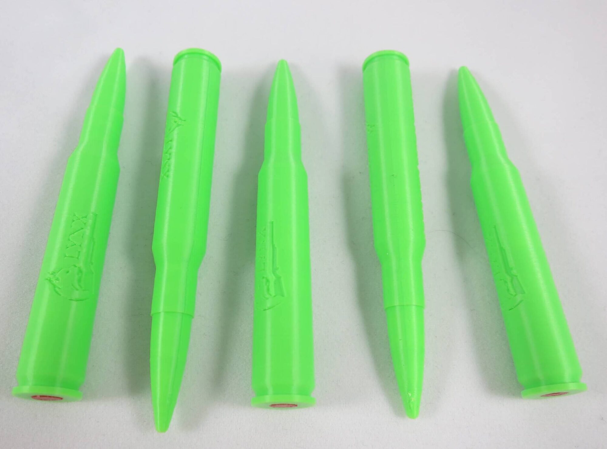 Plastic 30-06 Springfield snap cap green-9