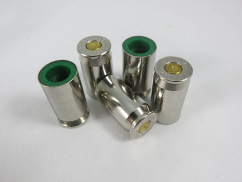 45 ACP nickel case tire valve cap-brass primer