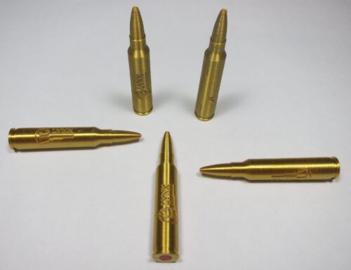 223 Remington plastic snap cap gold-2