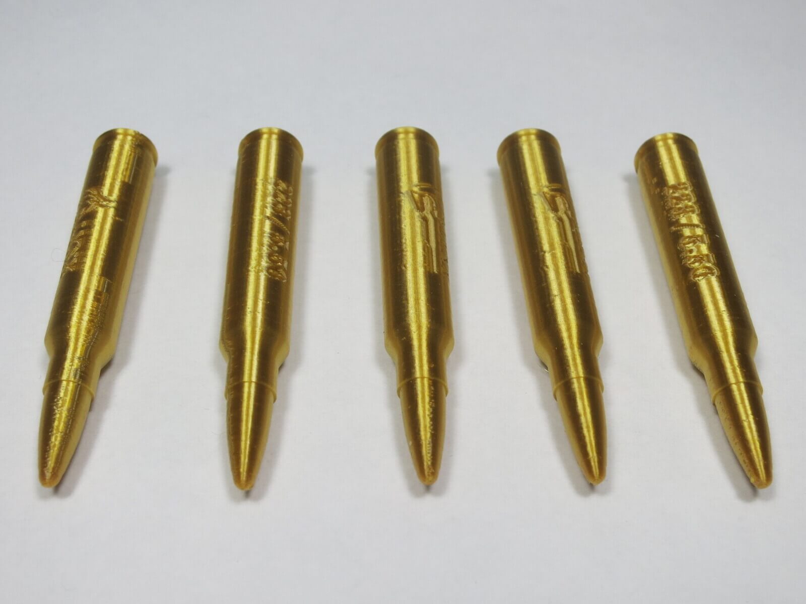 223 Remington plastic snap cap gold-6