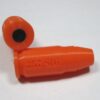 Plastic 357 SIG snap caps orange-1
