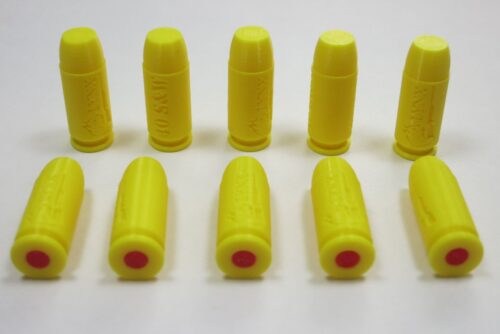 40 S&W plastic snap caps yellow-4