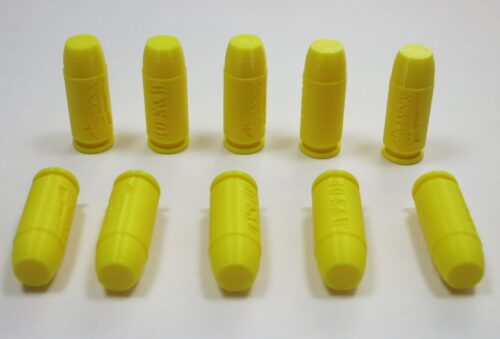 40 S&W plastic snap caps yellow-6