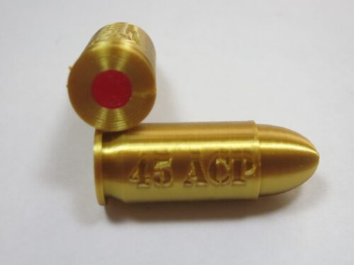 45 ACP plastic snap caps gold-1