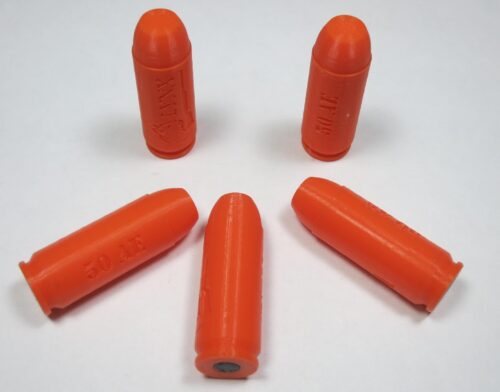 50 AE plastic snap cap orange-2