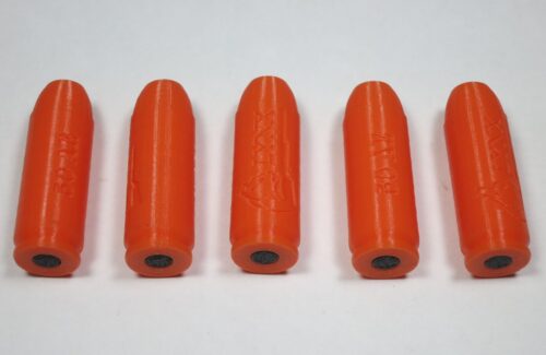 50 AE plastic snap cap orange-3