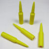 Plastic 6.5 Creedmoor Snap Caps Yellow-2