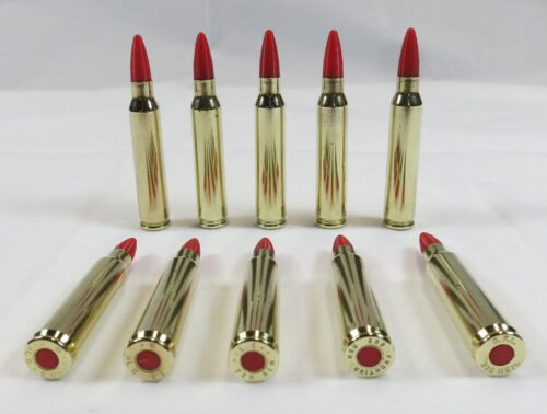 223 Remington / 5.56 NATO Brass Snap Caps / Dummy Training Rounds (10 ...