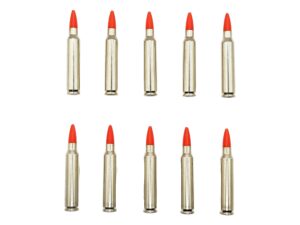 223 Remington / 5.56 NATO Nickel Snap caps / Dummy Training Rounds (10 pack)