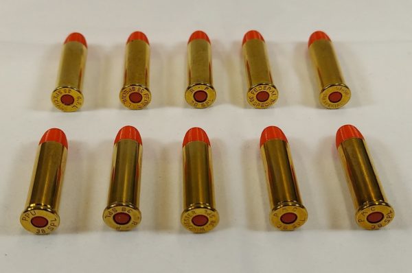 38 Special Brass Snap caps / Dummy Training Rounds (10 pack) - Lynx-ammo