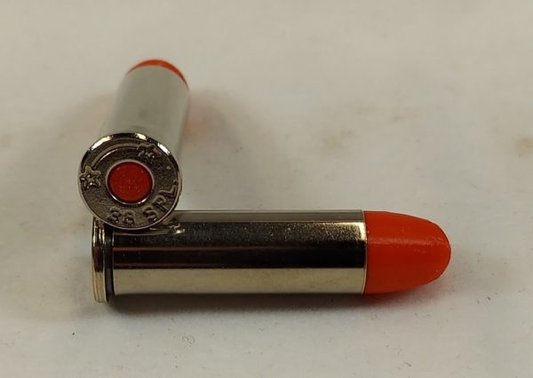 38 Special Nickel Snap caps / Dummy Training Rounds (10 pack) - Lynx-ammo
