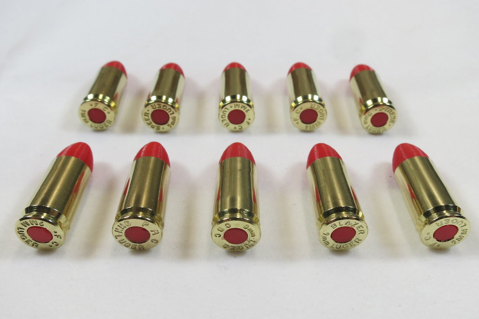 9mm Luger-Brass-Red (4)