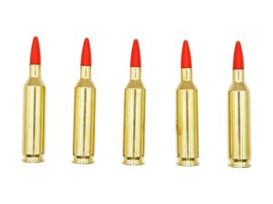 22 Creedmoor Brass Snap caps - Dummy Training Rounds (5 pack)